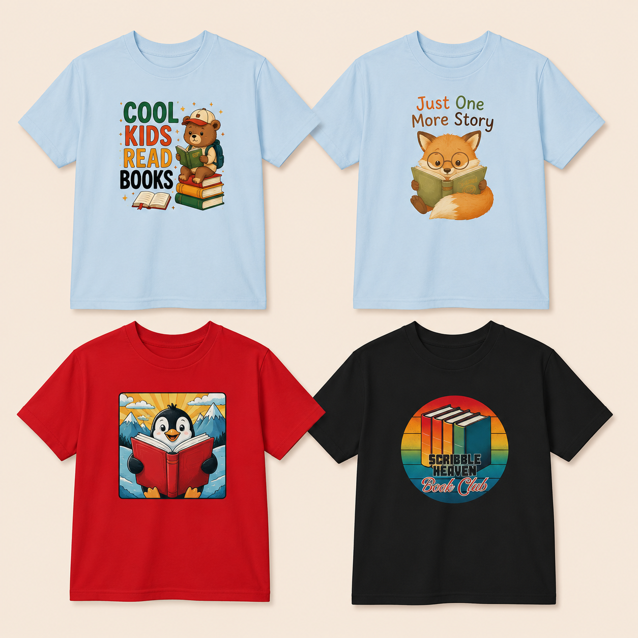 Reading Graphic T-Shirts