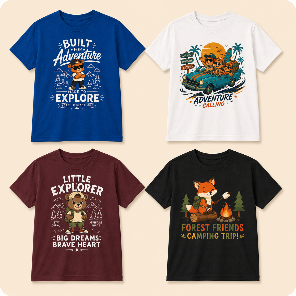 Travel & Adventure Graphic T-Shirts