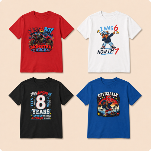 Birthday Graphic T-Shirts