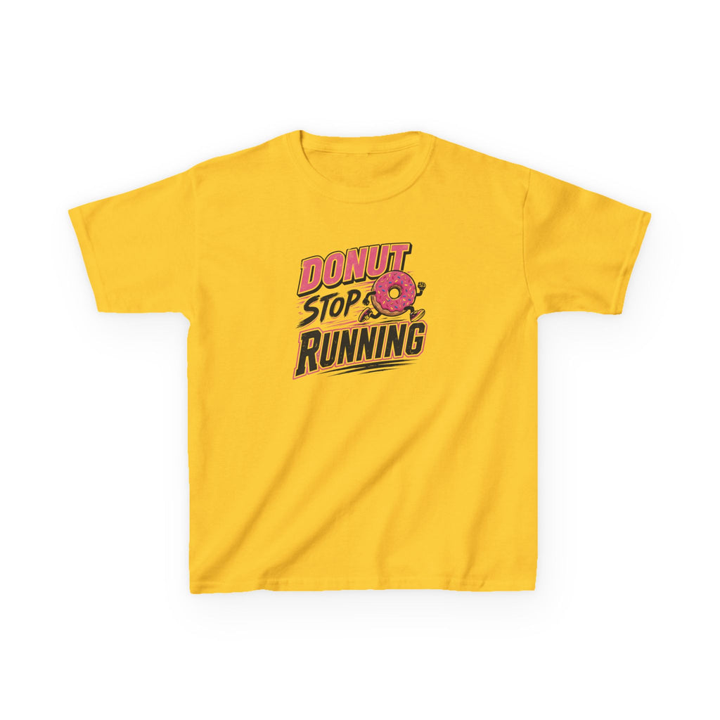 Donut Stop Running T-Shirt Design | Funny Running Donut Graphic | Runner Gift | Sports I Fitness Typography Tee