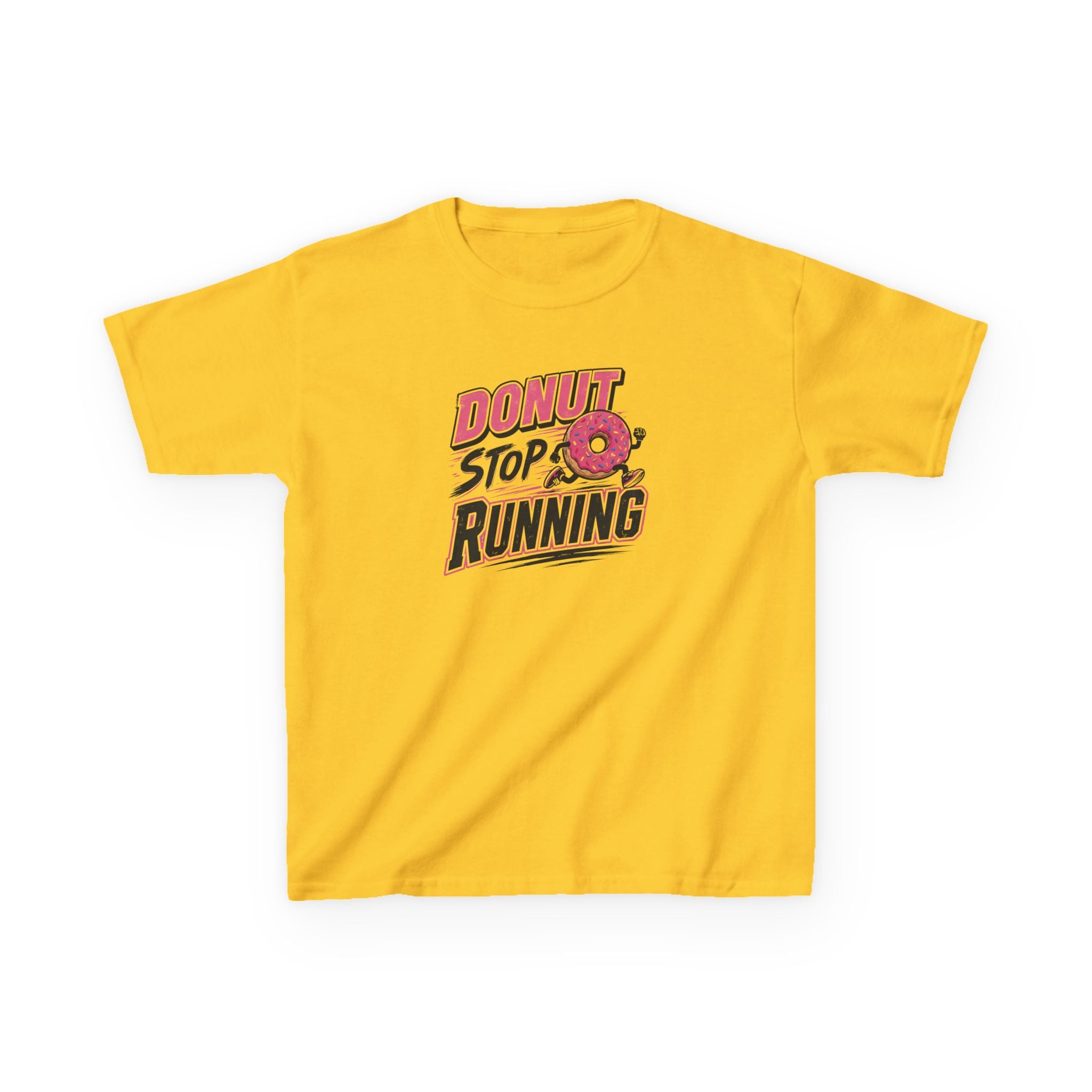 Donut Stop Running T-Shirt Design | Funny Running Donut Graphic | Runner Gift | Sports I Fitness Typography Tee