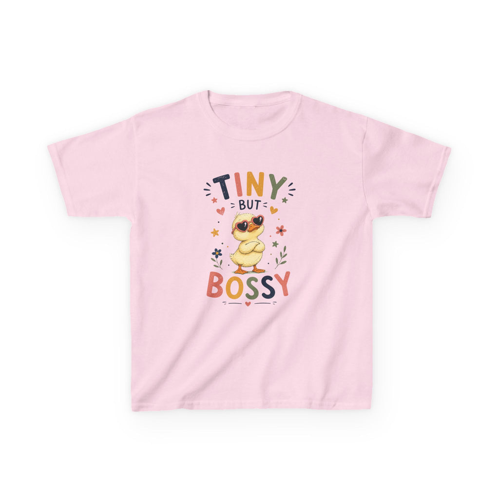Kids T-Shirt — "Tiny But Bossy"