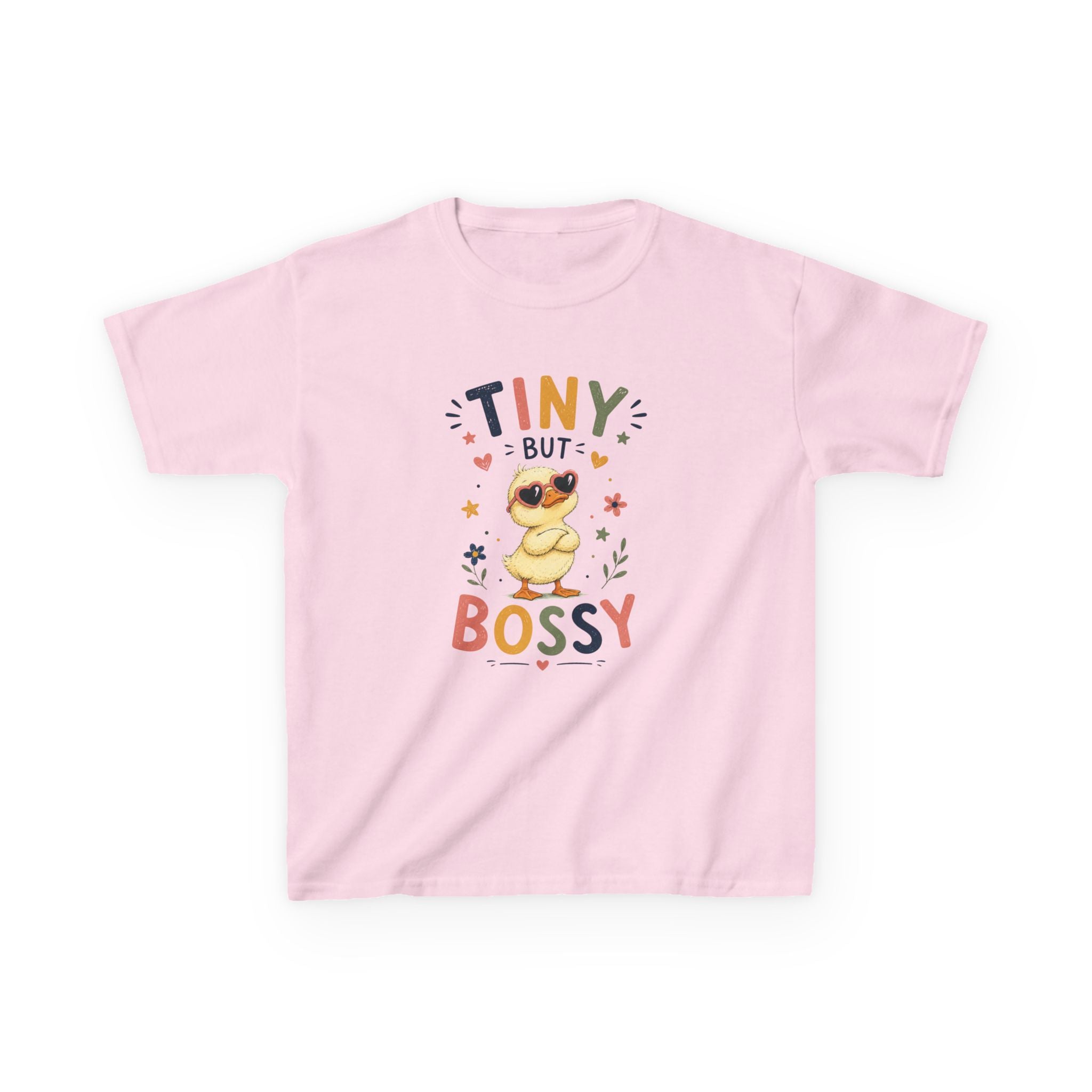Kids T-Shirt — "Tiny But Bossy"