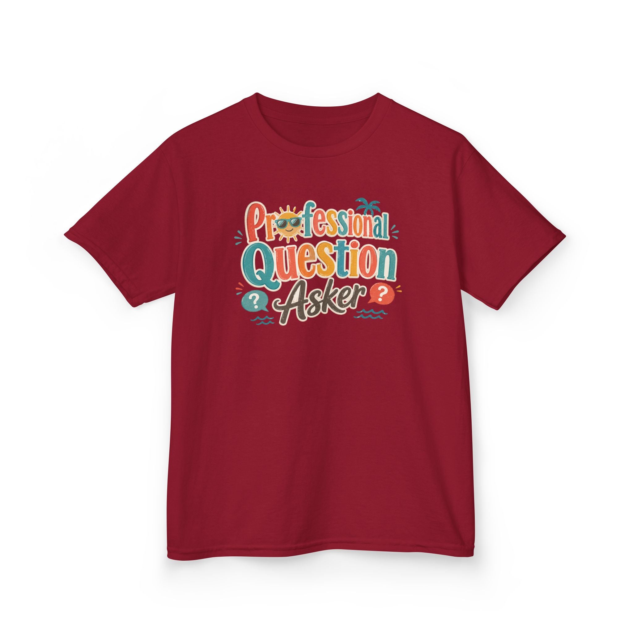 Kids Funny T-Shirt — "Professional QUESTION Asker"