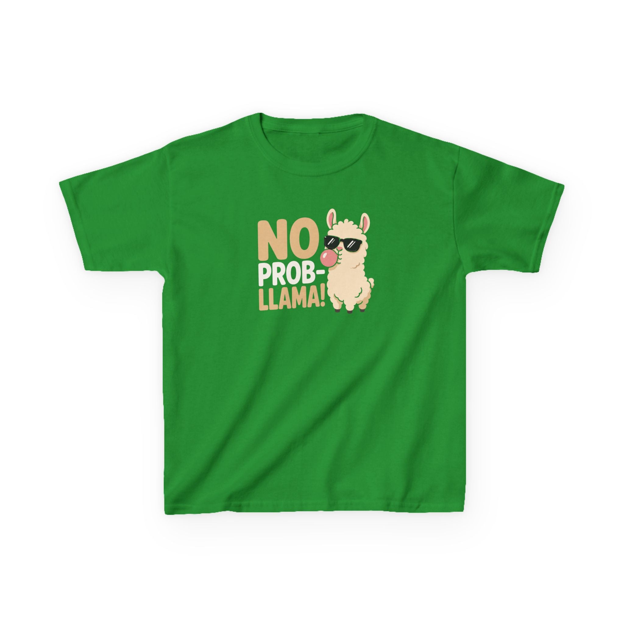 Kids Funny T-Shirt — "No Prob-llama!" 🦙".