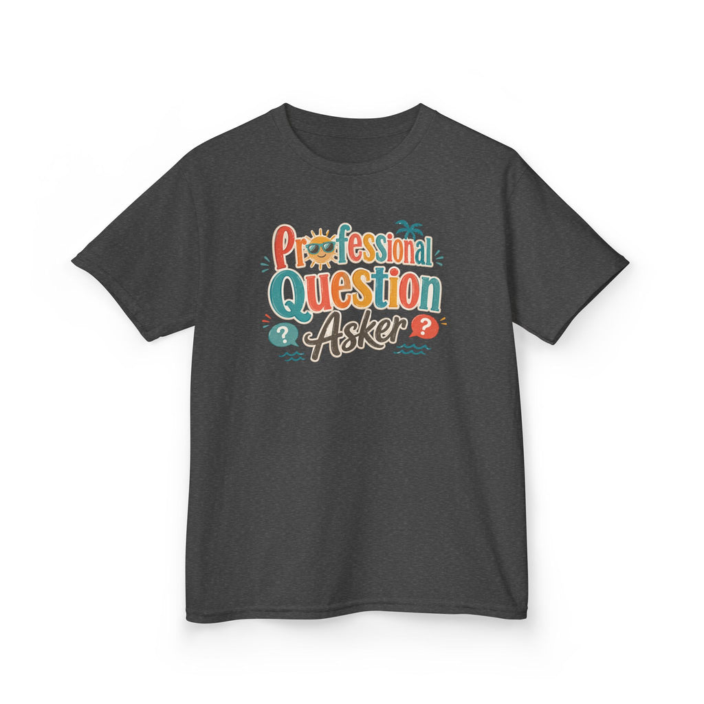 Kids Funny T-Shirt — "Professional QUESTION Asker"
