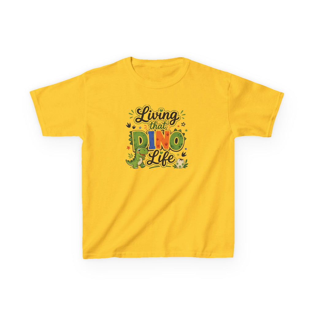 Kids T-Shirt — "Living That DINO Life"