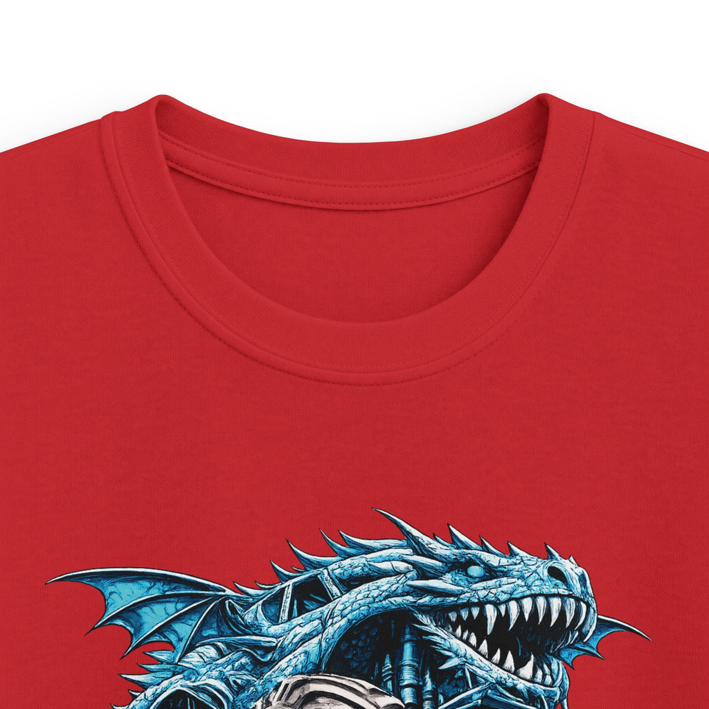 Graphic Tee "Blue Monster Truck Shark" for Boys