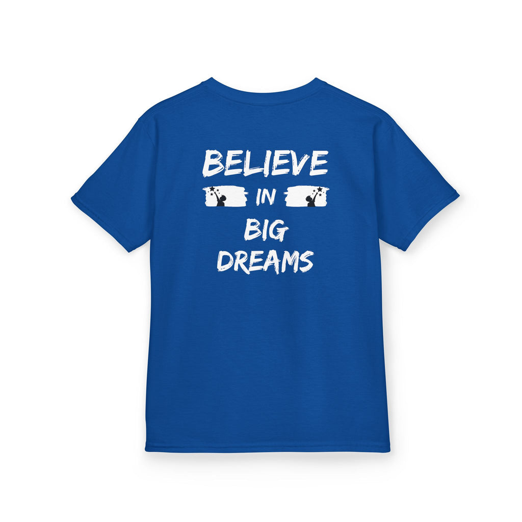 Believe in big dreams | Motivational Kids Graphic T-Shirt