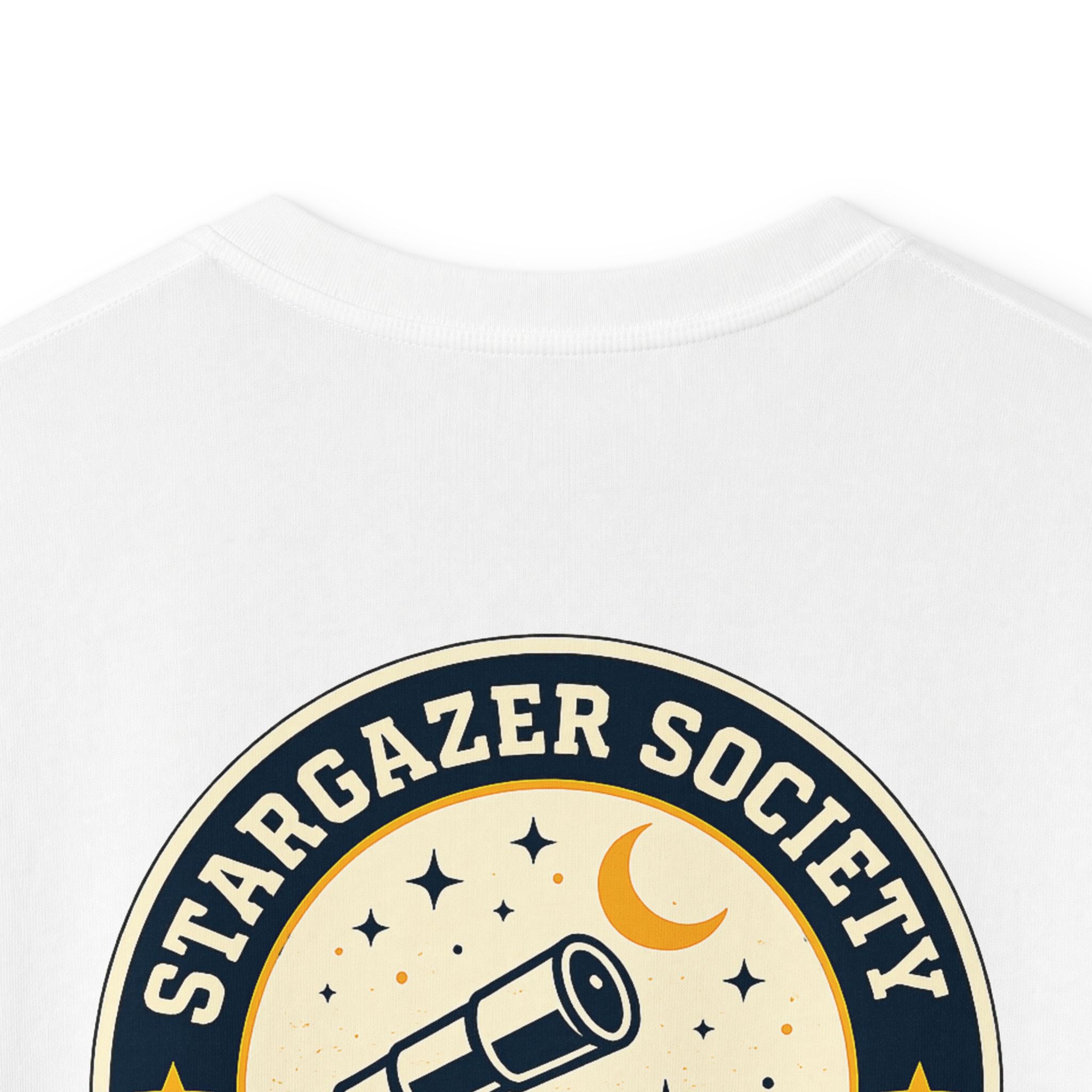 "Stargazer Society" Kids Tee Telescope 'Est. 2026' For Boys & Girls