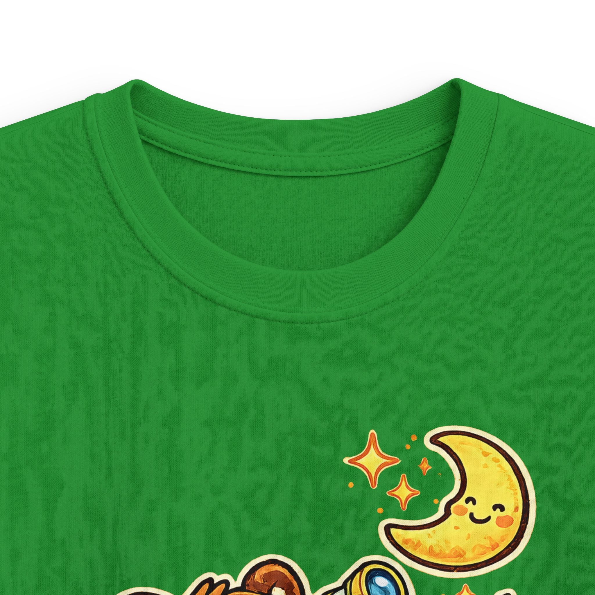 Kids Tee 'Dream Big' Bear Telescope Graphic t-shirt for Boys & Girls