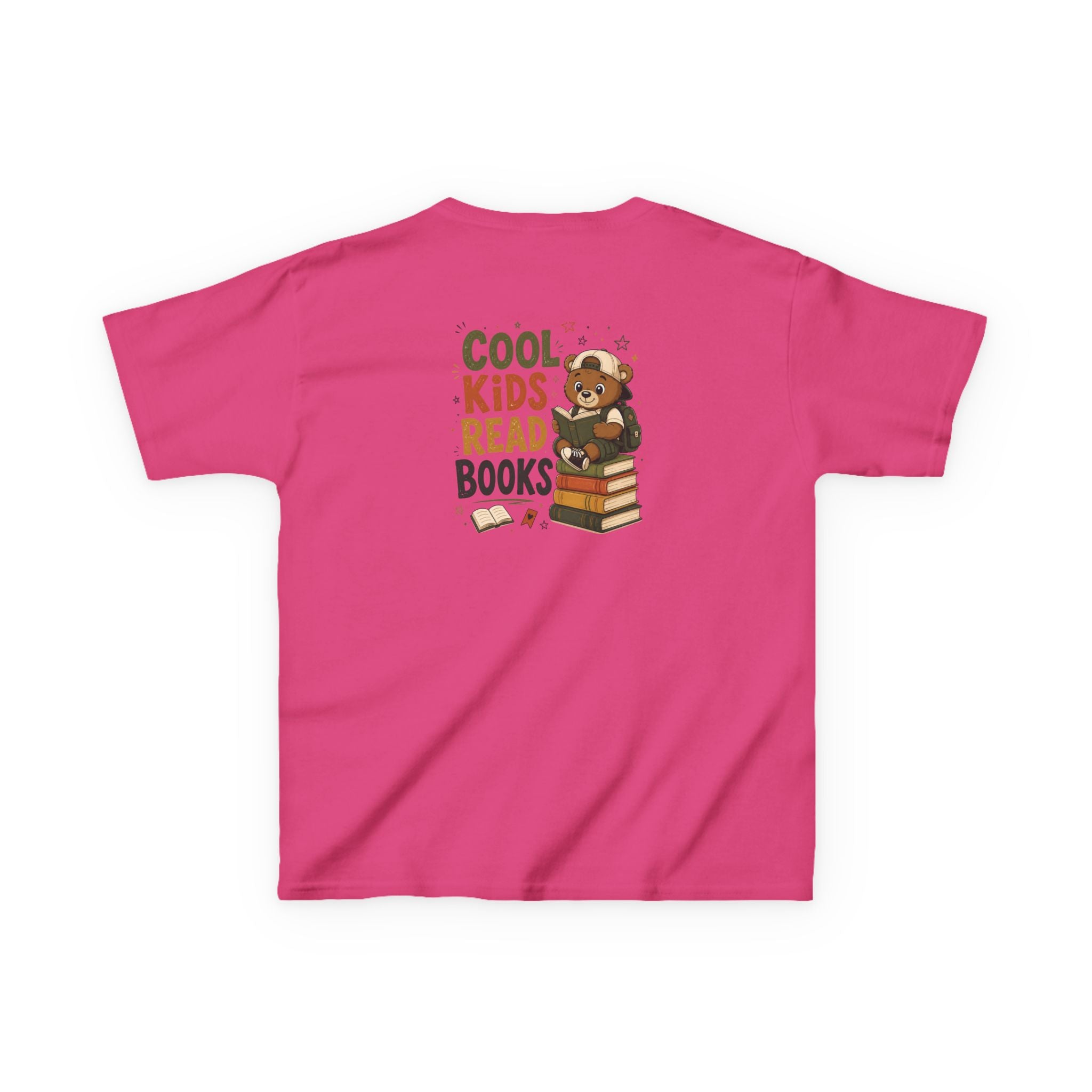 Kids Funny T-Shirt — "Cool Kids Read Books"