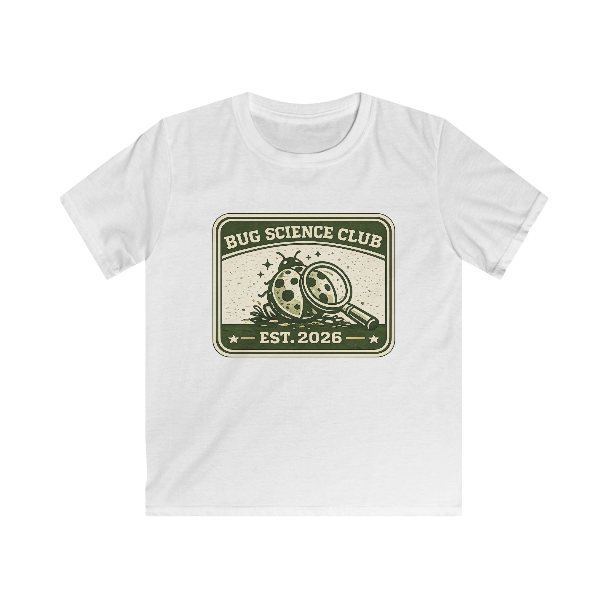 Kids T-Shirt "Bug Science Club Est. 2026" Graphic Tee For Boys & Girls