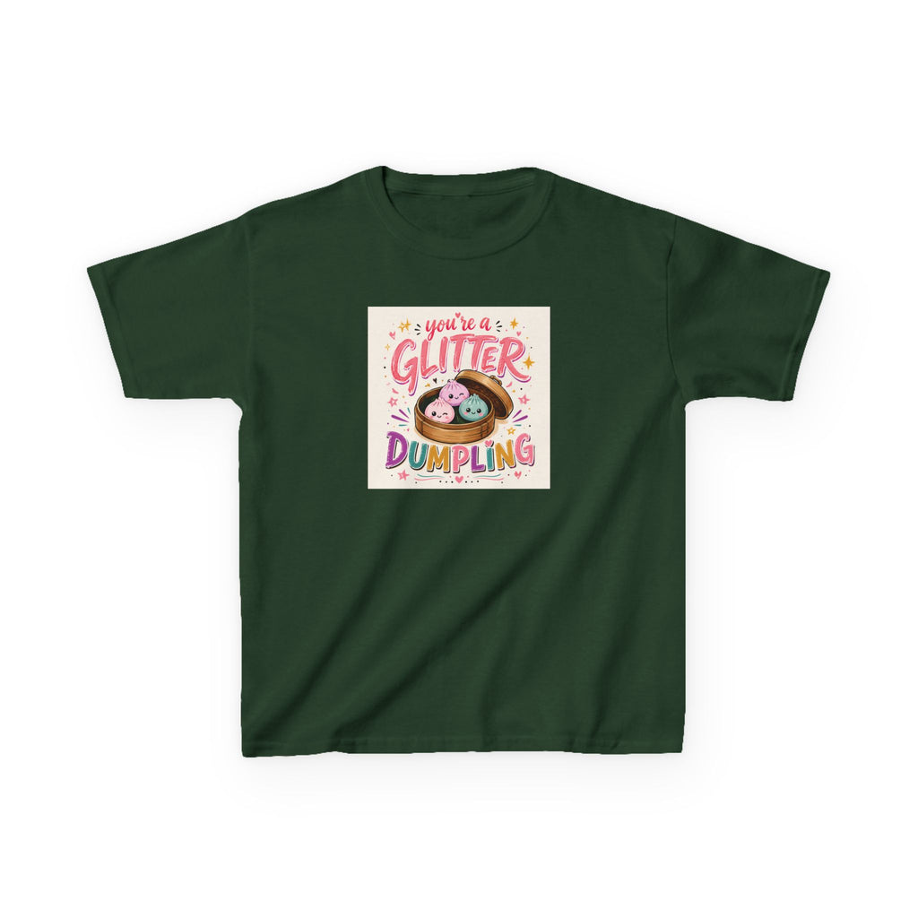 "You're Glitter Dumpling" Girls Graphic T-Shirt Design