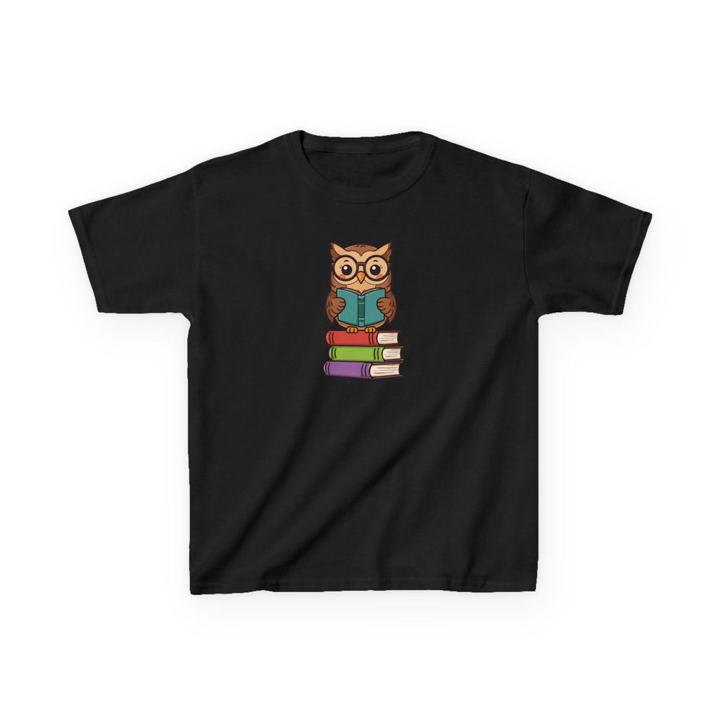 OWL on book | Kids Reading Graphic T-Shirt