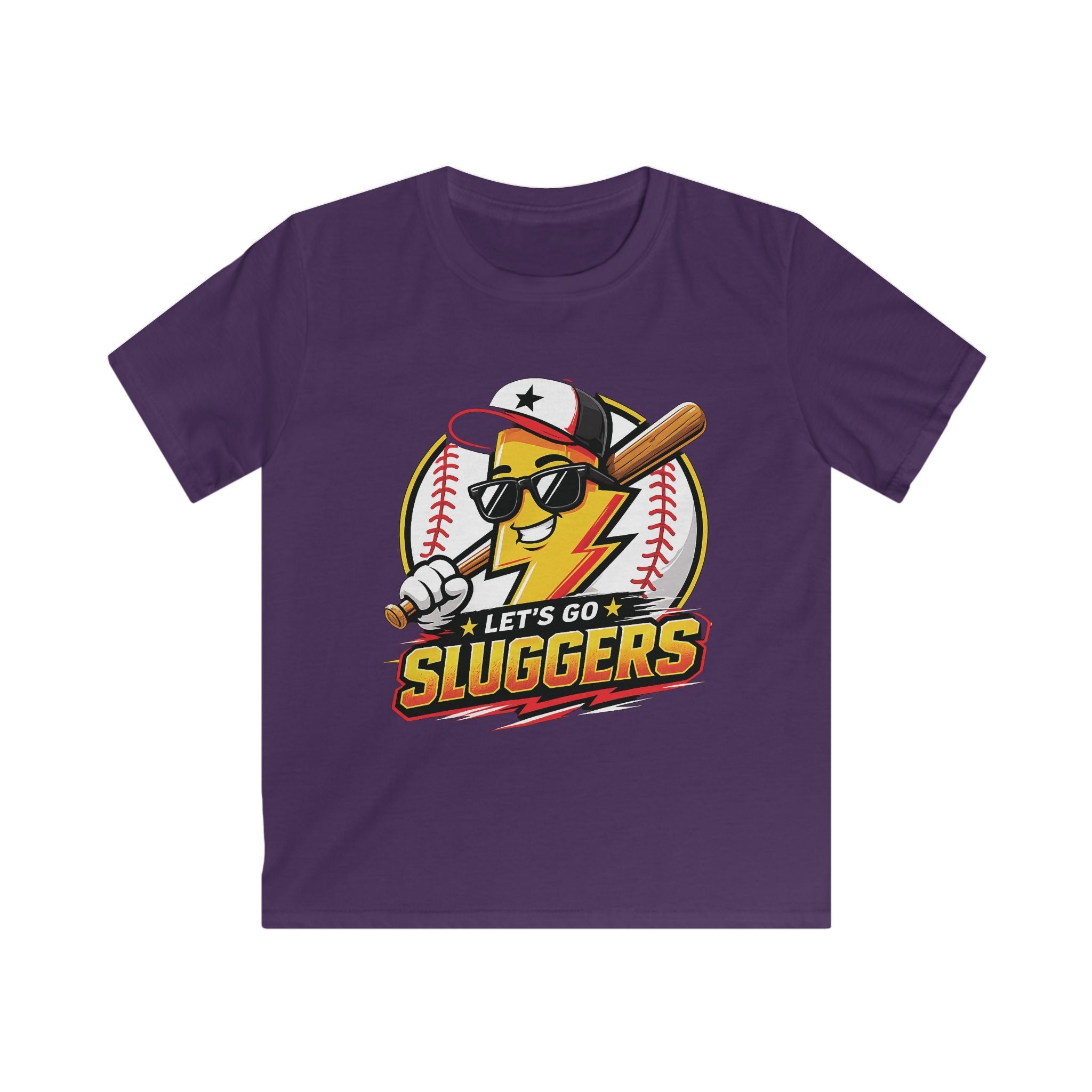 Boys and Girls 'Let's Go Sluggers' Baseball T‑Shirt