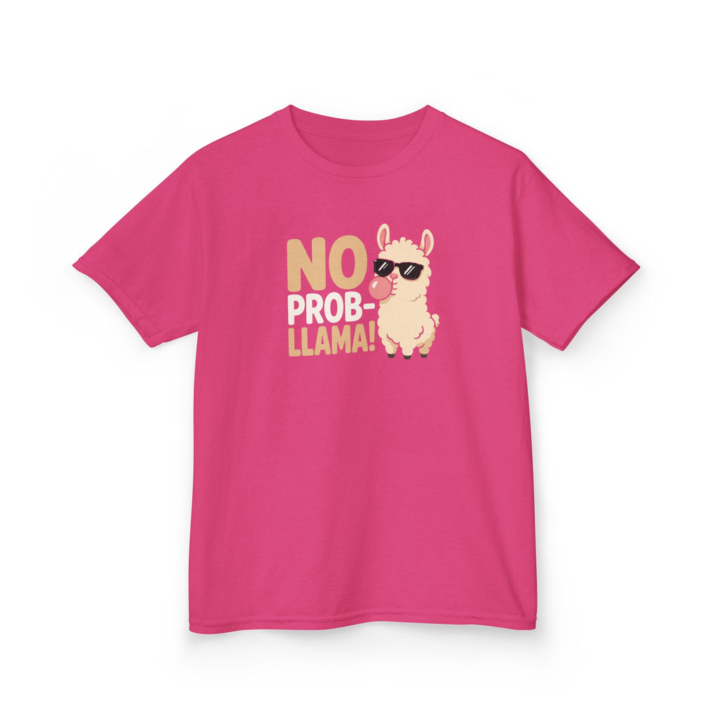 Kids Funny T-Shirt — "No Prob-llama!" 🦙".