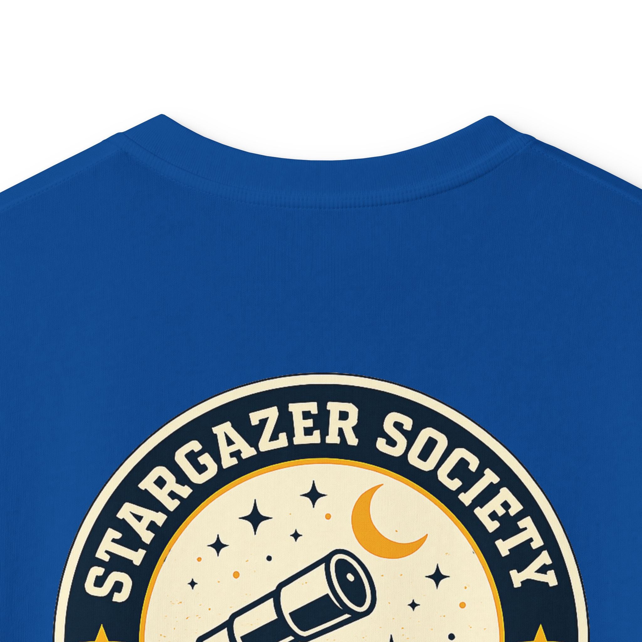 "Stargazer Society" Kids Tee Telescope 'Est. 2026' For Boys & Girls