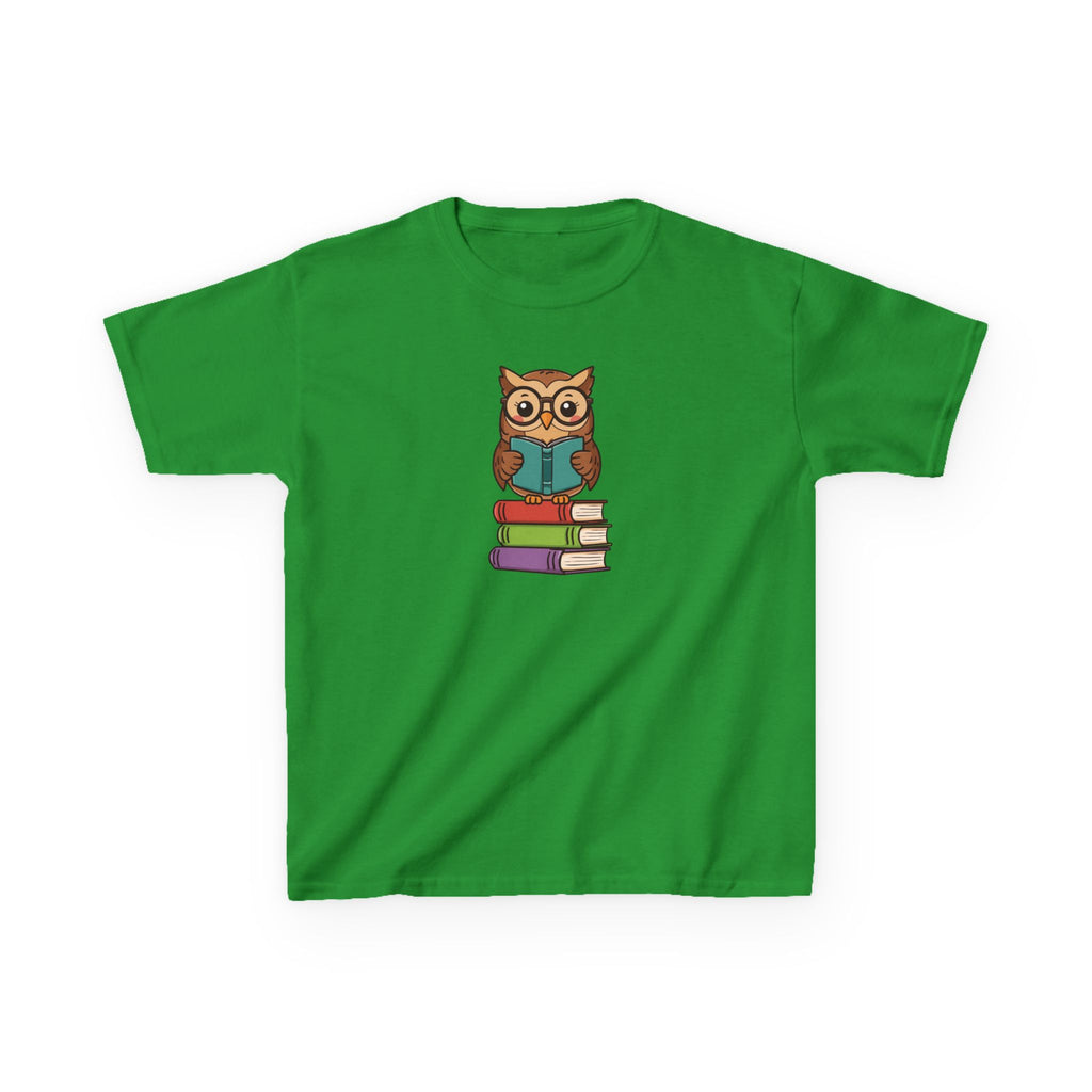 OWL on book | Kids Reading Graphic T-Shirt