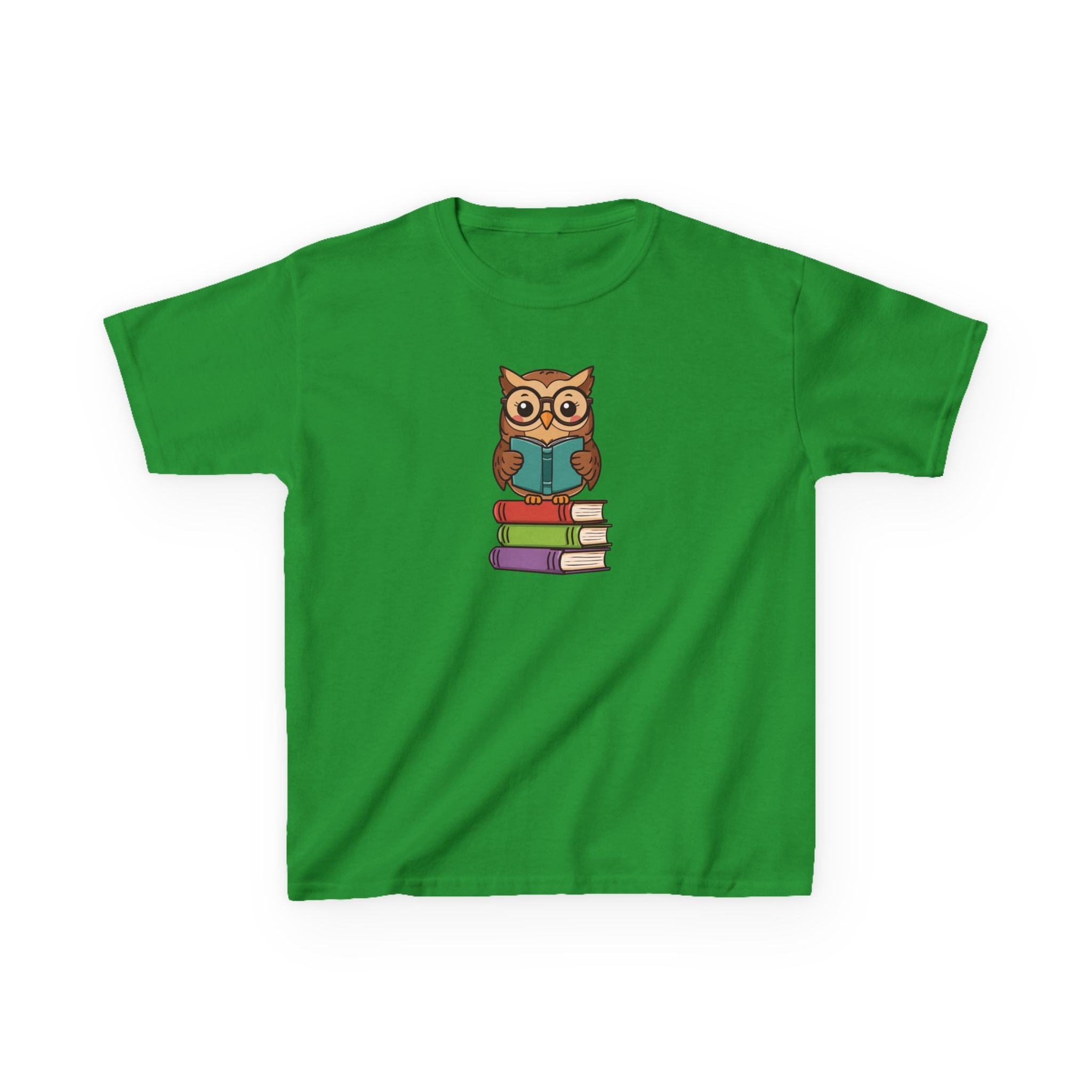 Kids T-Shirt — "OWL on book"