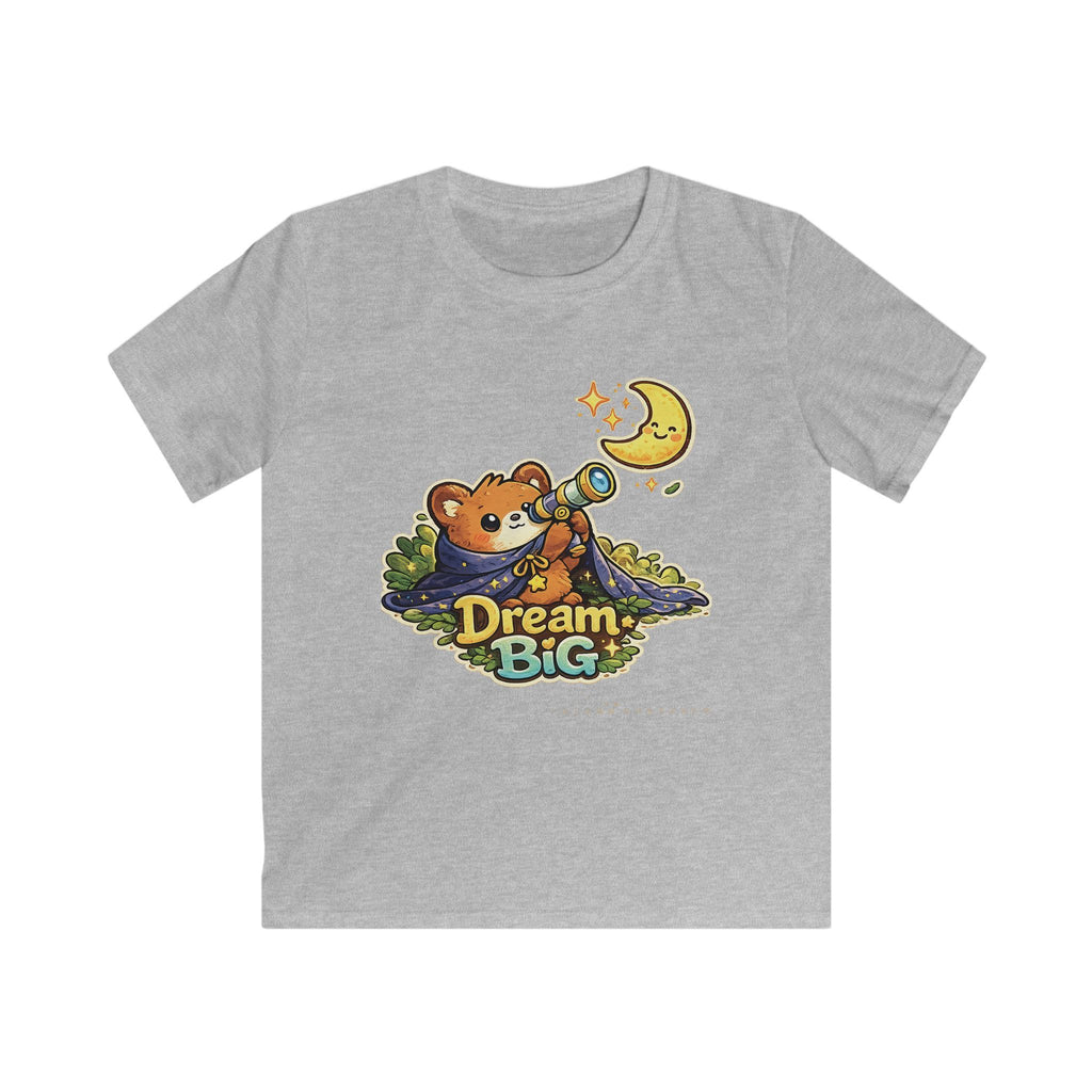 Kids Tee 'Dream Big' Bear Telescope Graphic t-shirt for Boys & Girls