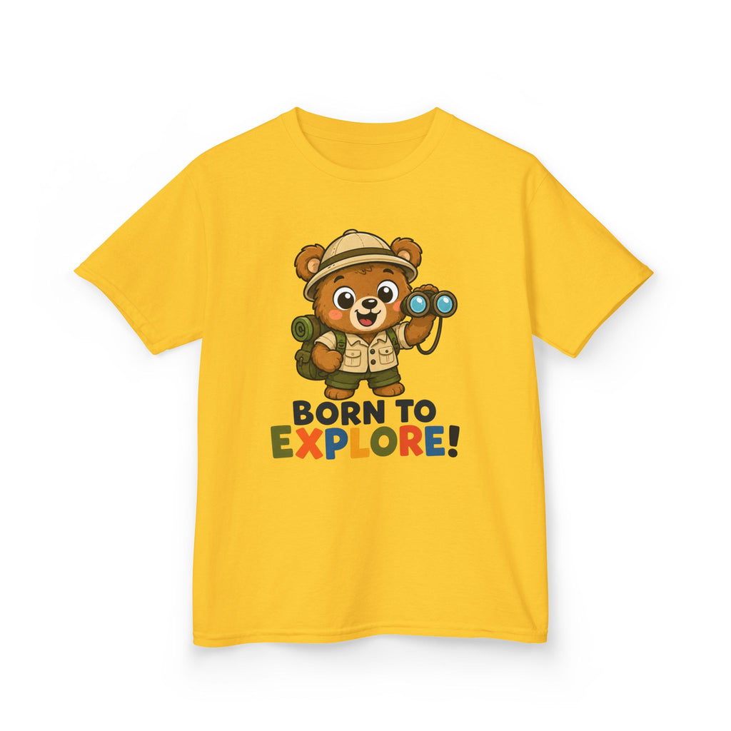 Kids T-Shirt — "Born To Explore"