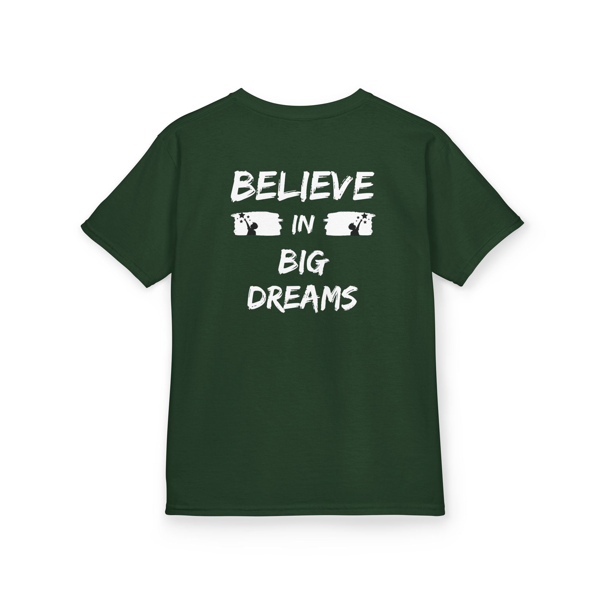 Believe in big dreams | Motivational Kids Graphic T-Shirt
