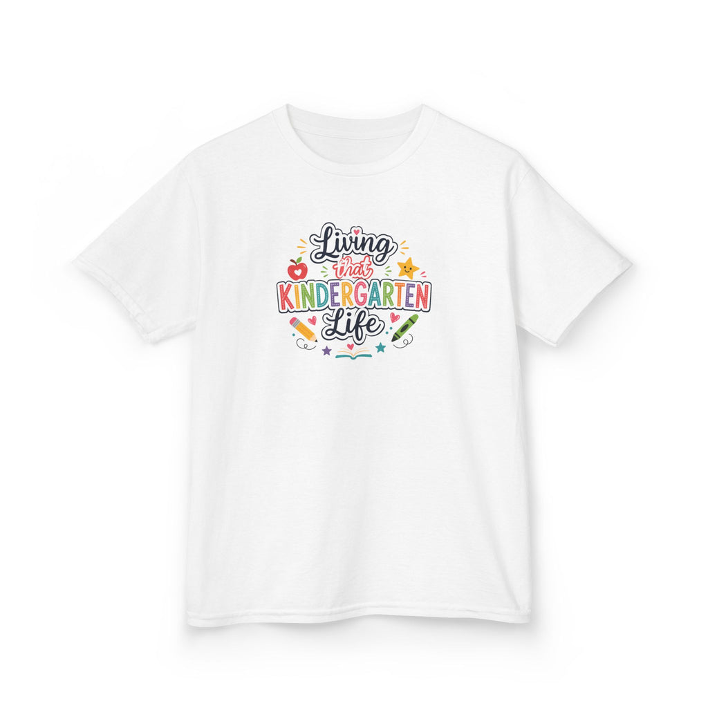 Kids T-Shirt — "Living That KINDERGARDEN Life"