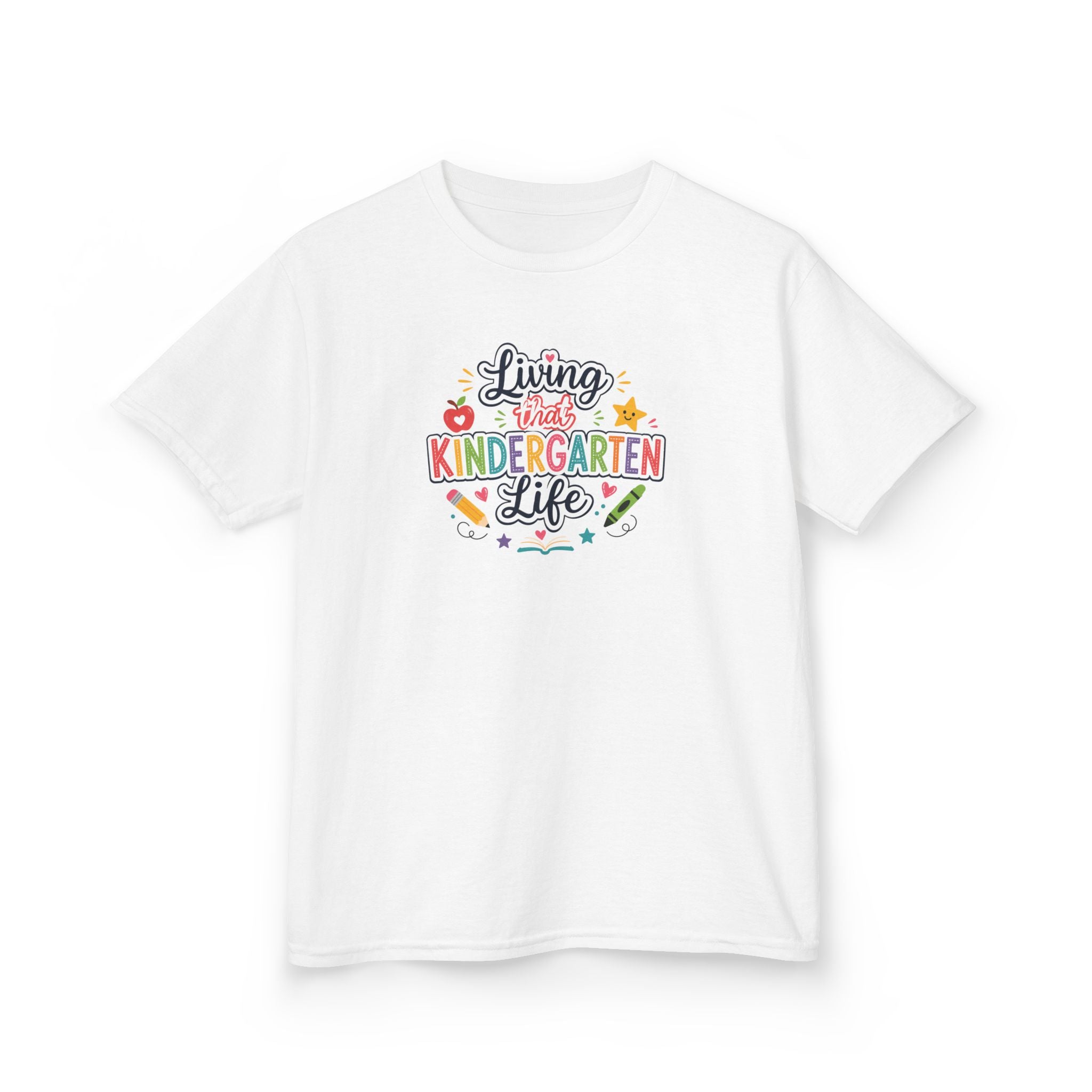 Kids T-Shirt — "Living That KINDERGARDEN Life"