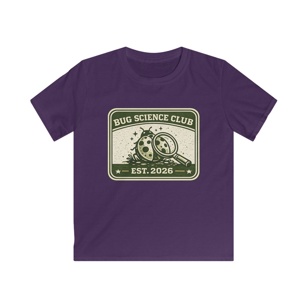Kids T-Shirt "Bug Science Club Est. 2026" Graphic Tee For Boys & Girls