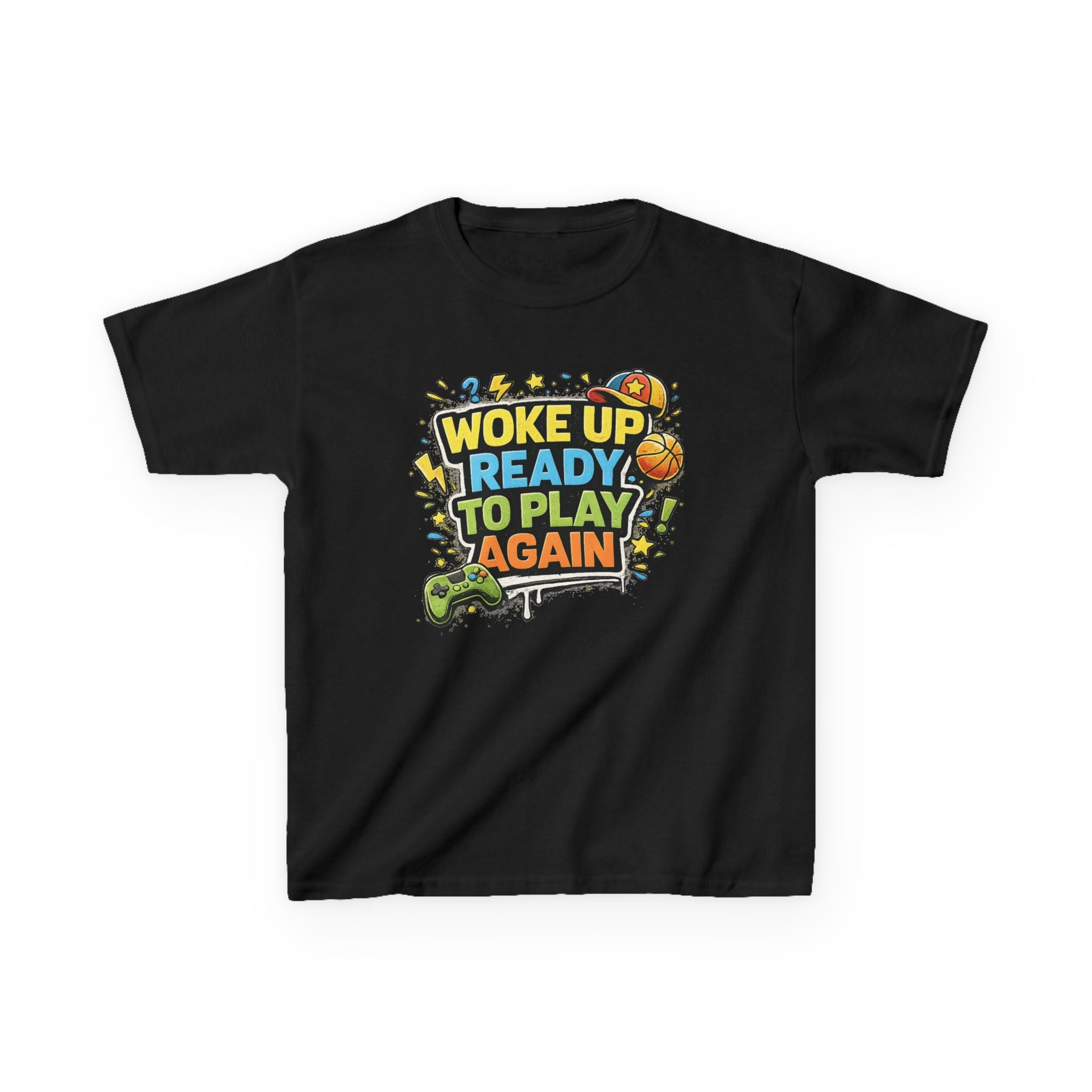 "Woke Up Ready to Play Again" New Graphic Tee
