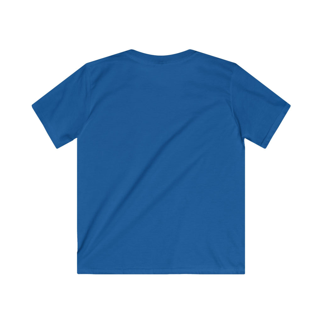 Kids Tee "I’m Four" Roaring Dinosaur Birthday Shirt
