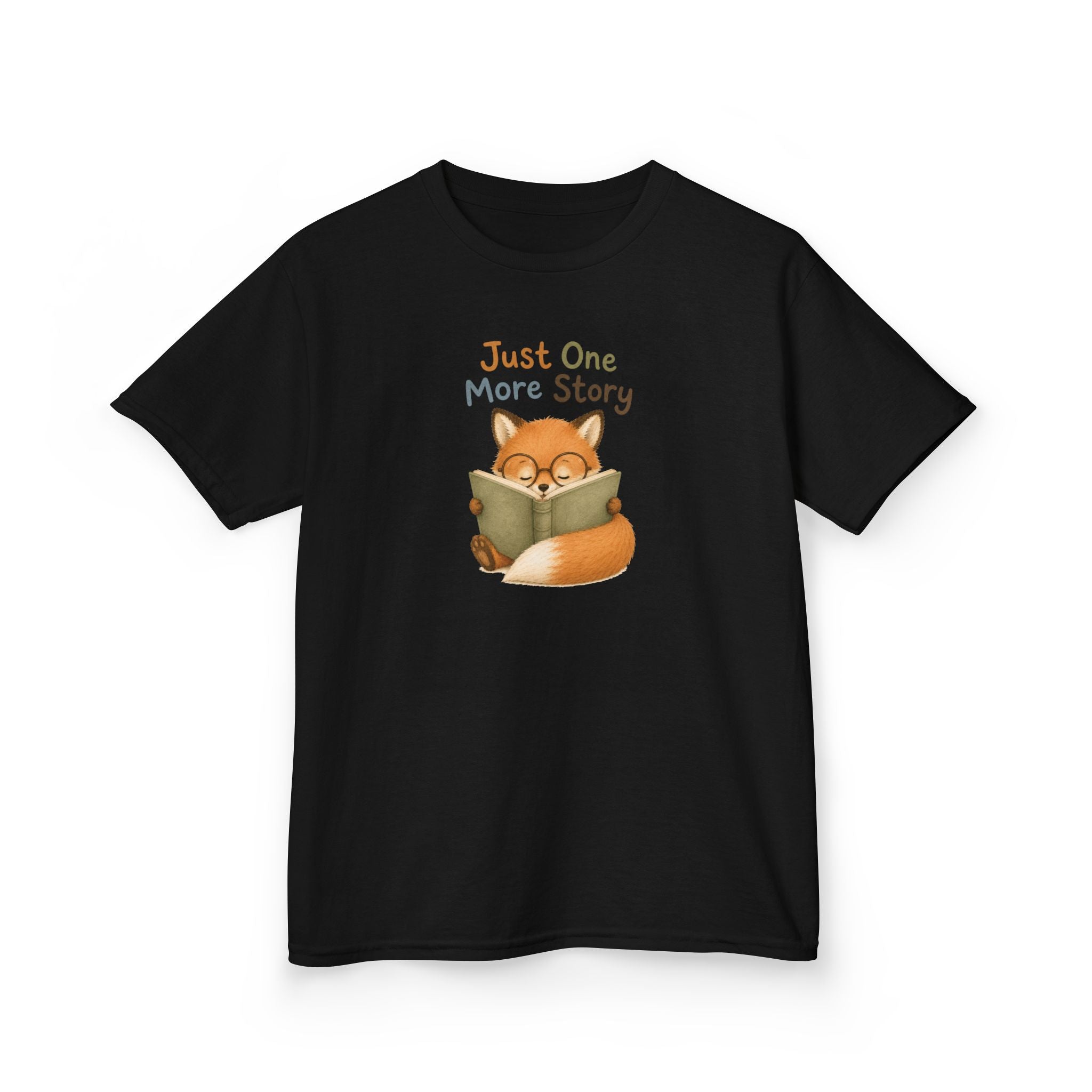 Just One More Story Fox Kids Graphic Tee