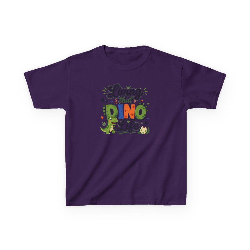 Kids T-Shirt — "Living That DINO Life"