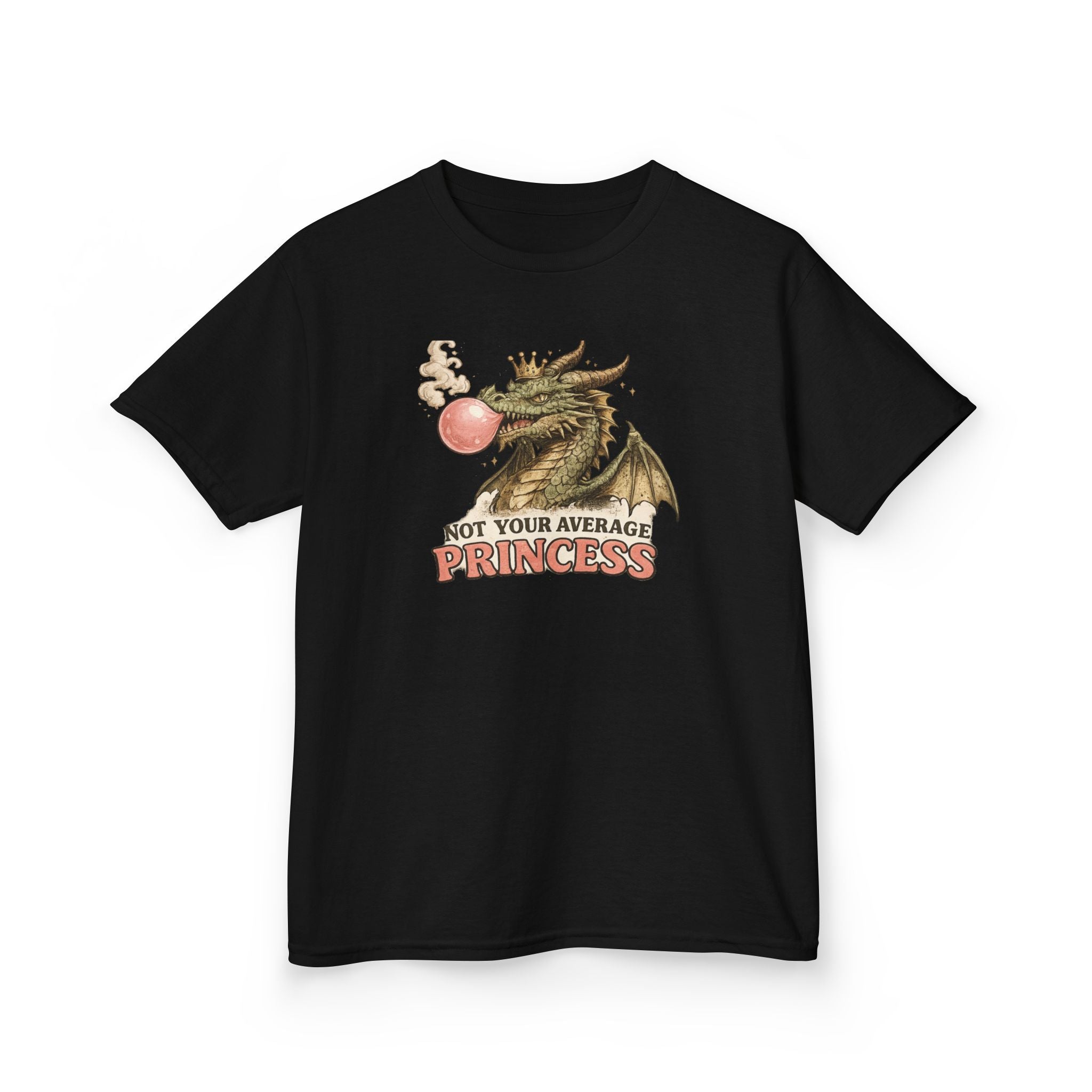 Not Your Average Princess Dragon Kids Graphic Tee