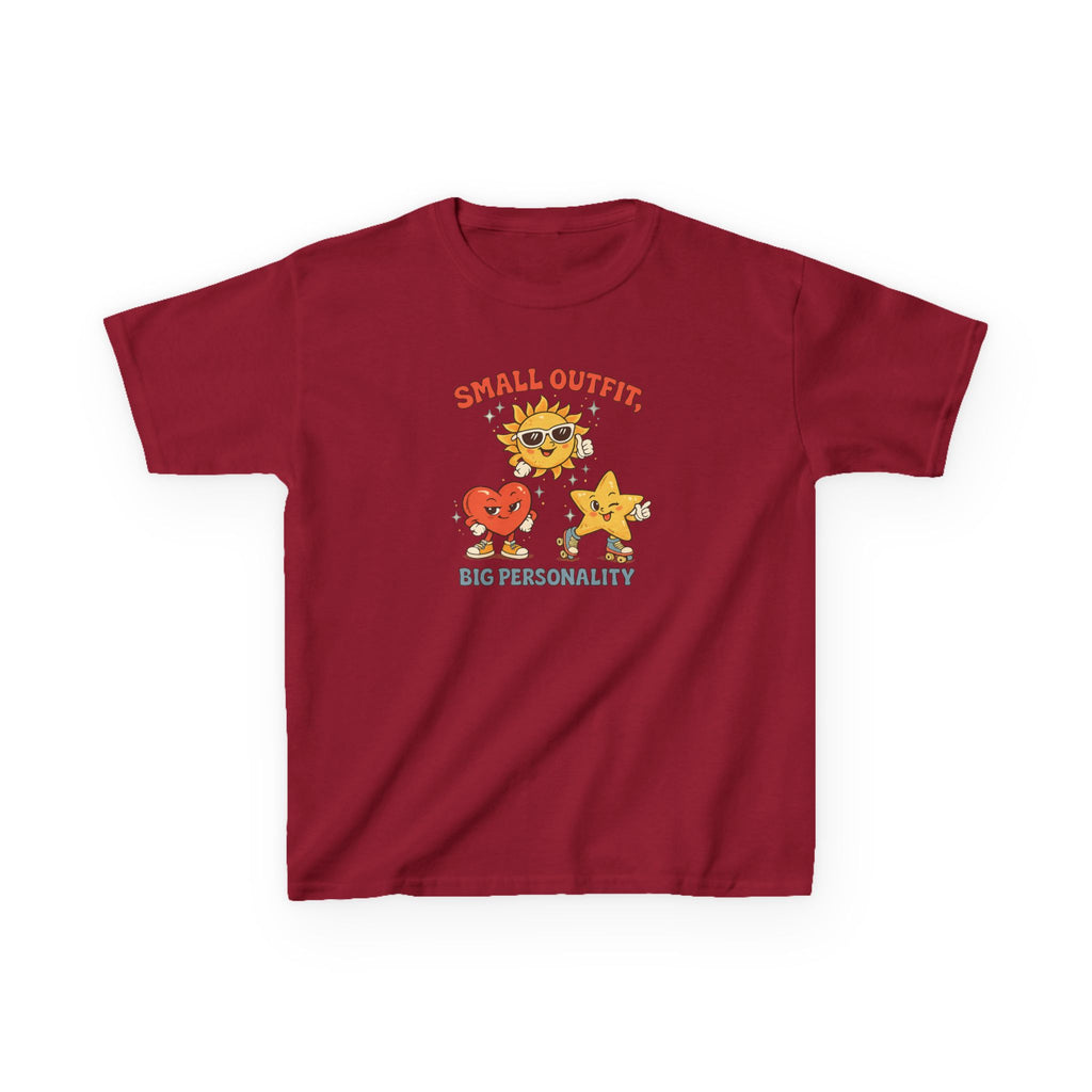 Small Outfit, Big Personality Retro Kids Tee
