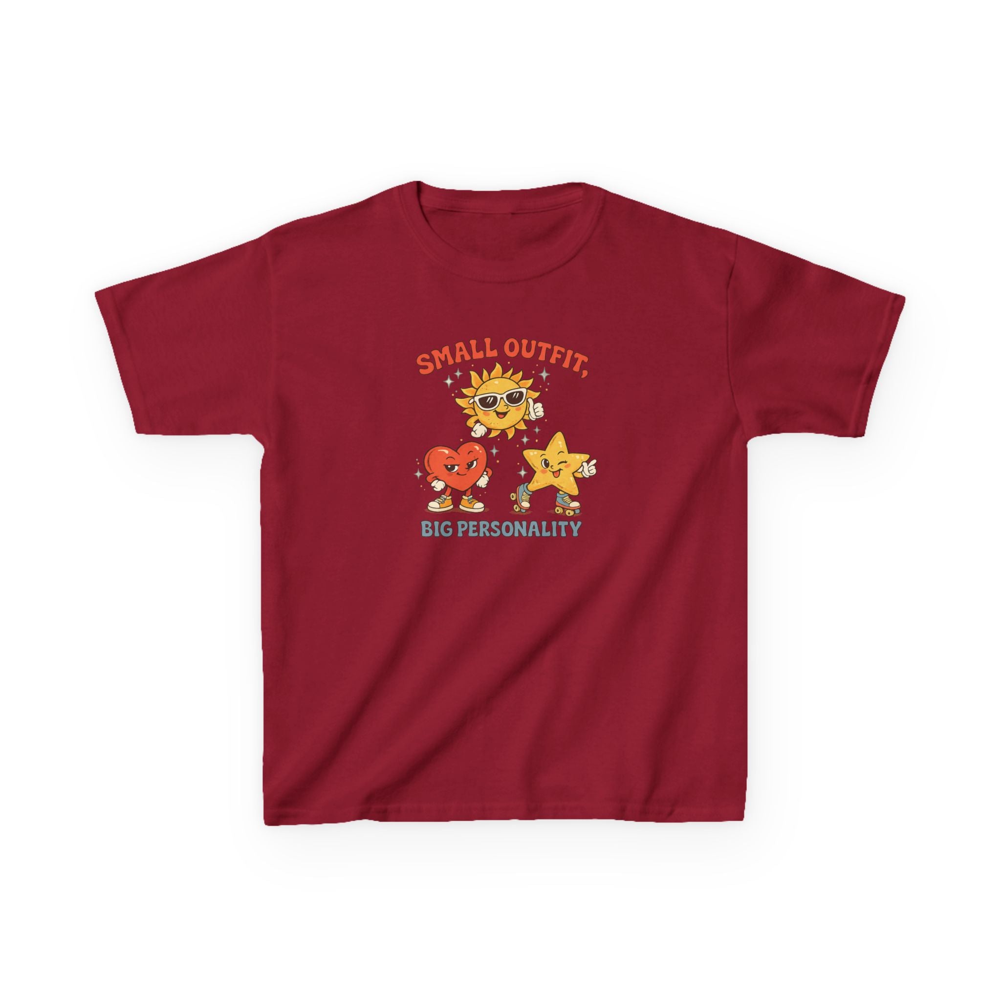 Small Outfit, Big Personality Retro Kids Tee