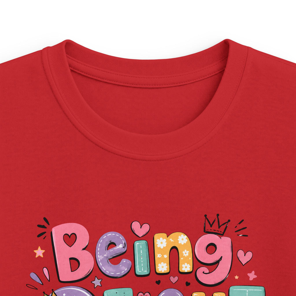 Kids "Being Eight Feels Great" Birthday T-Shirt