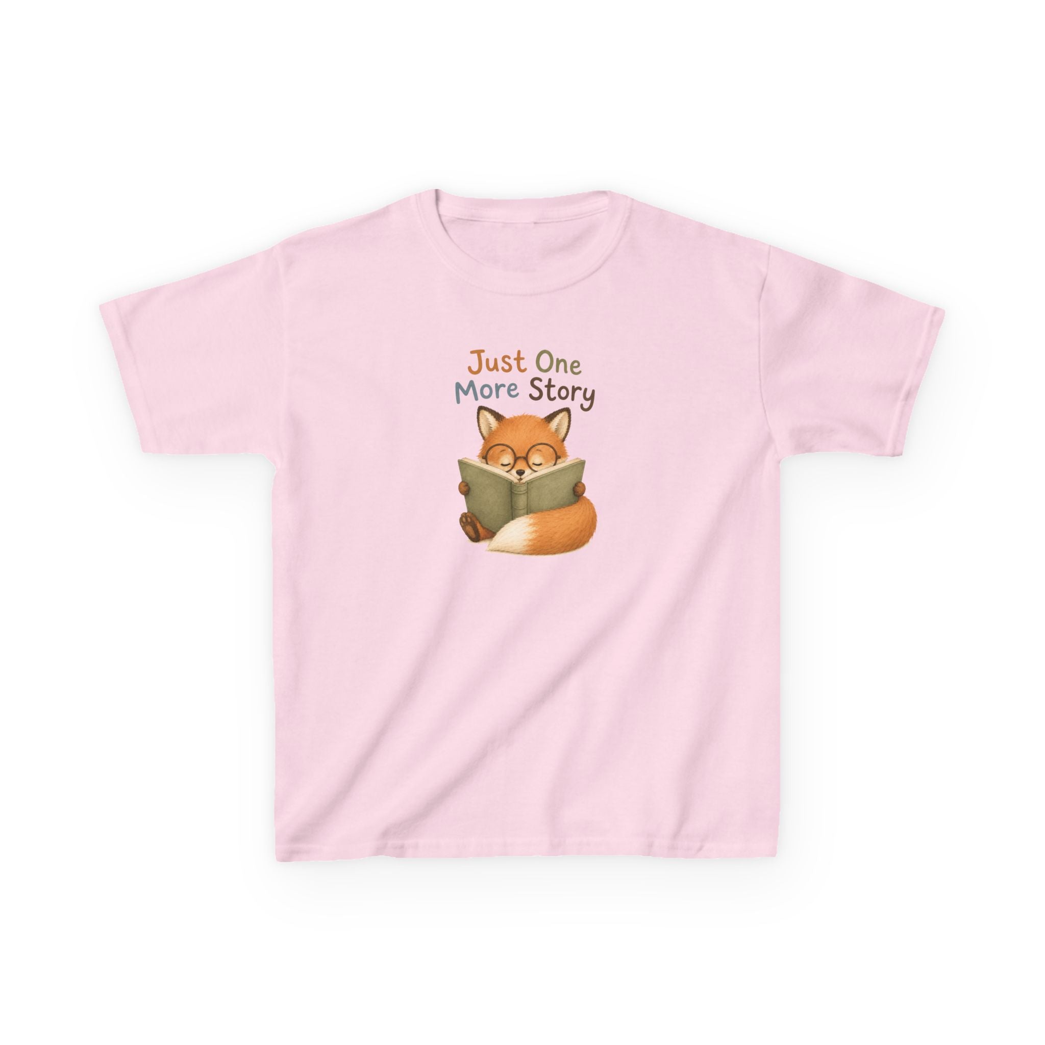 Just One More Story Fox Kids Graphic Tee