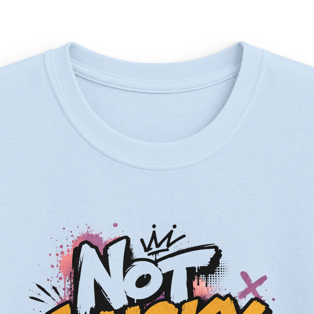 Girls & Boys Tee - "Not Lucky Just Awesome" Graphic Tee