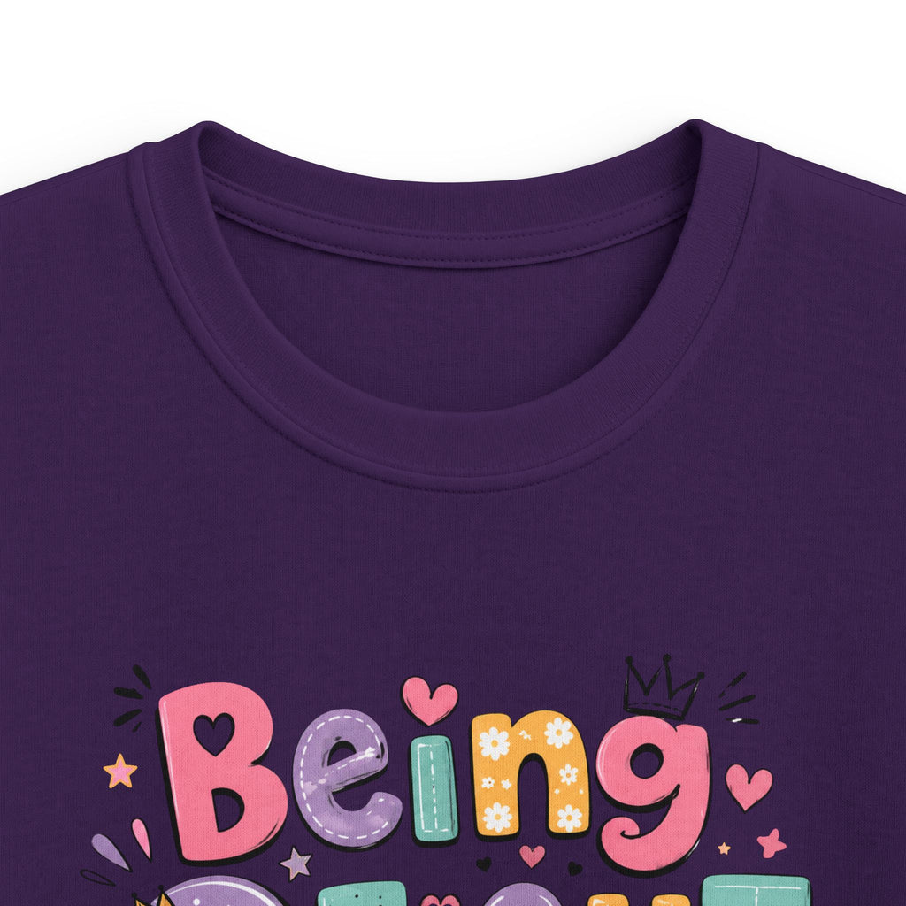 Kids "Being Eight Feels Great" Birthday T-Shirt
