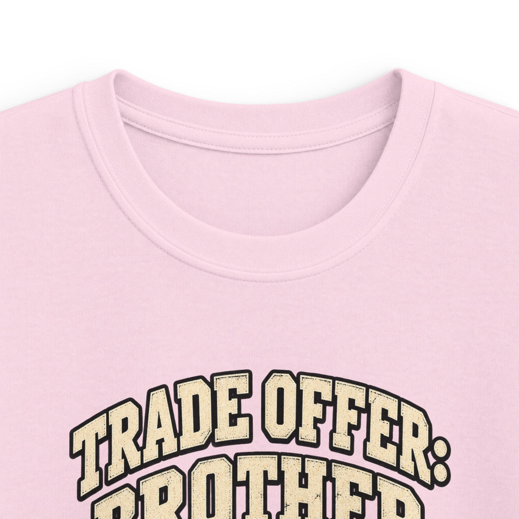 Kids 'Trade Offer: Brother for Fries' Funny Graphic Tee