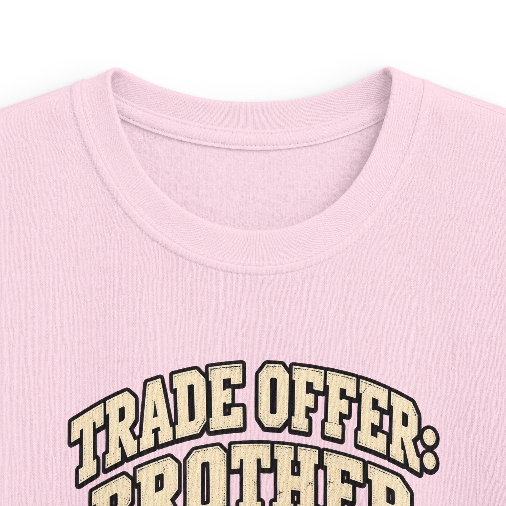Kids 'Trade Offer: Brother for Fries' Funny Graphic Tee