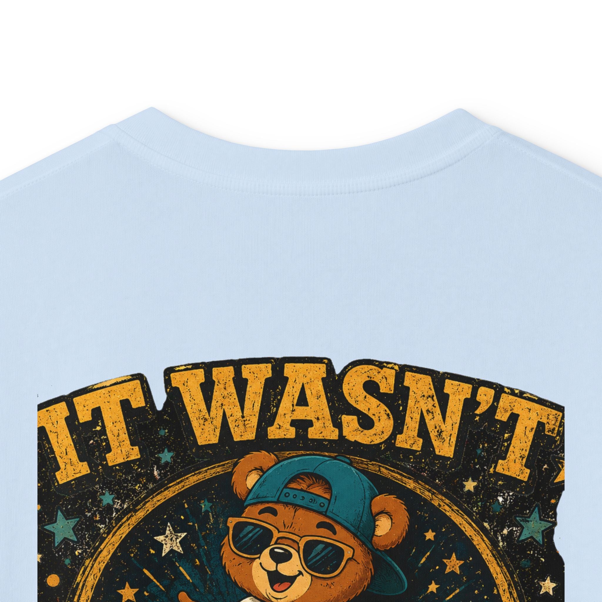 Kids Tee  'It Wasn't Me!' Dancing Bear Graphic Shirt | Funny Kids Gift
