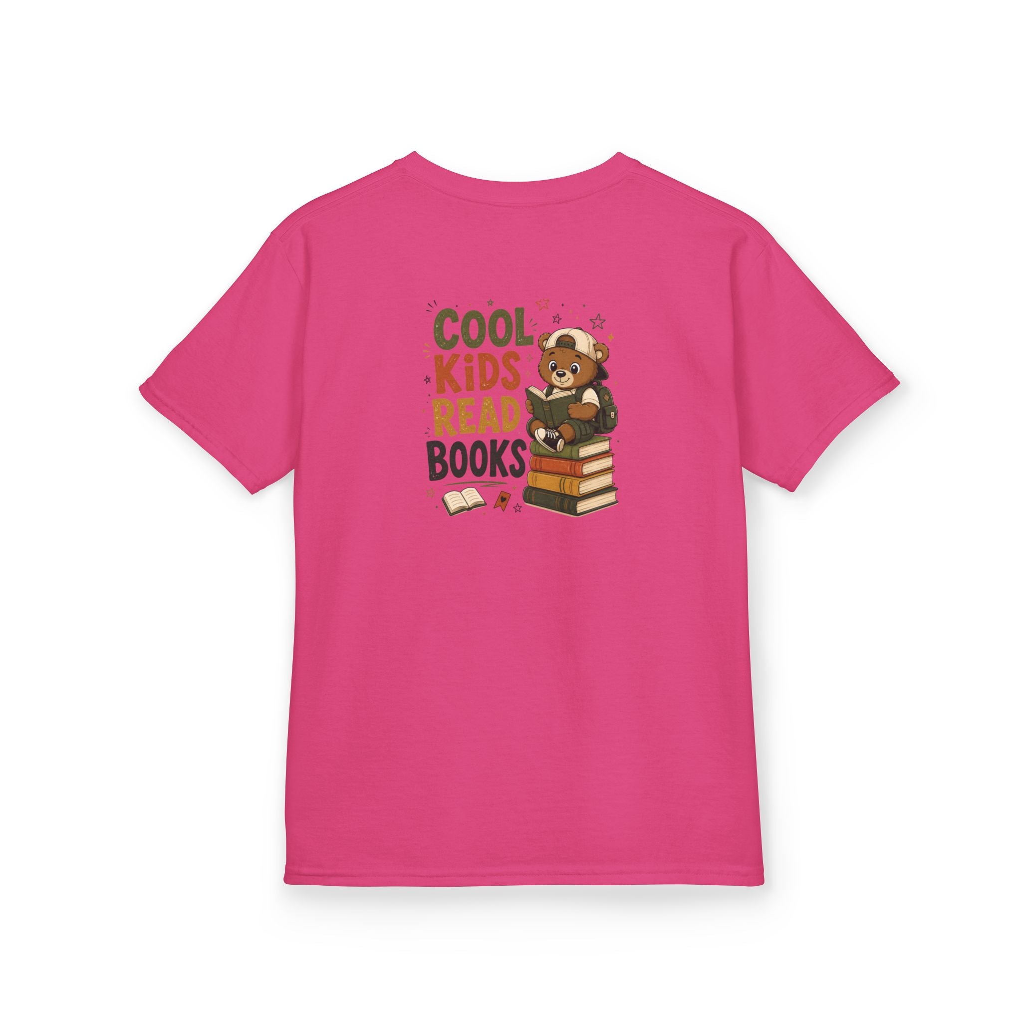 Kids Funny T-Shirt — "Cool Kids Read Books"
