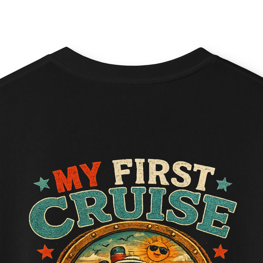 Kids Tee "My First Cruise: Big Adventure Ahead" Vacation Shirt