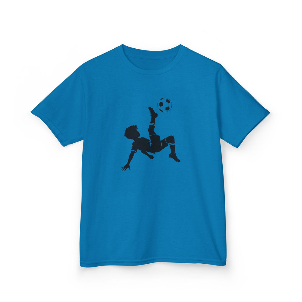 Tiny But Mighty Bicycle Kick | Kids Soccer T-Shirt | Future Soccer Legend | Cute Soccer Player Tee | Youth Sports Gift
