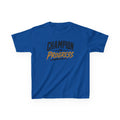 Champion in Progress I Motivational Kids T-Shirt | Athletic Sports Typography Graphic Tee