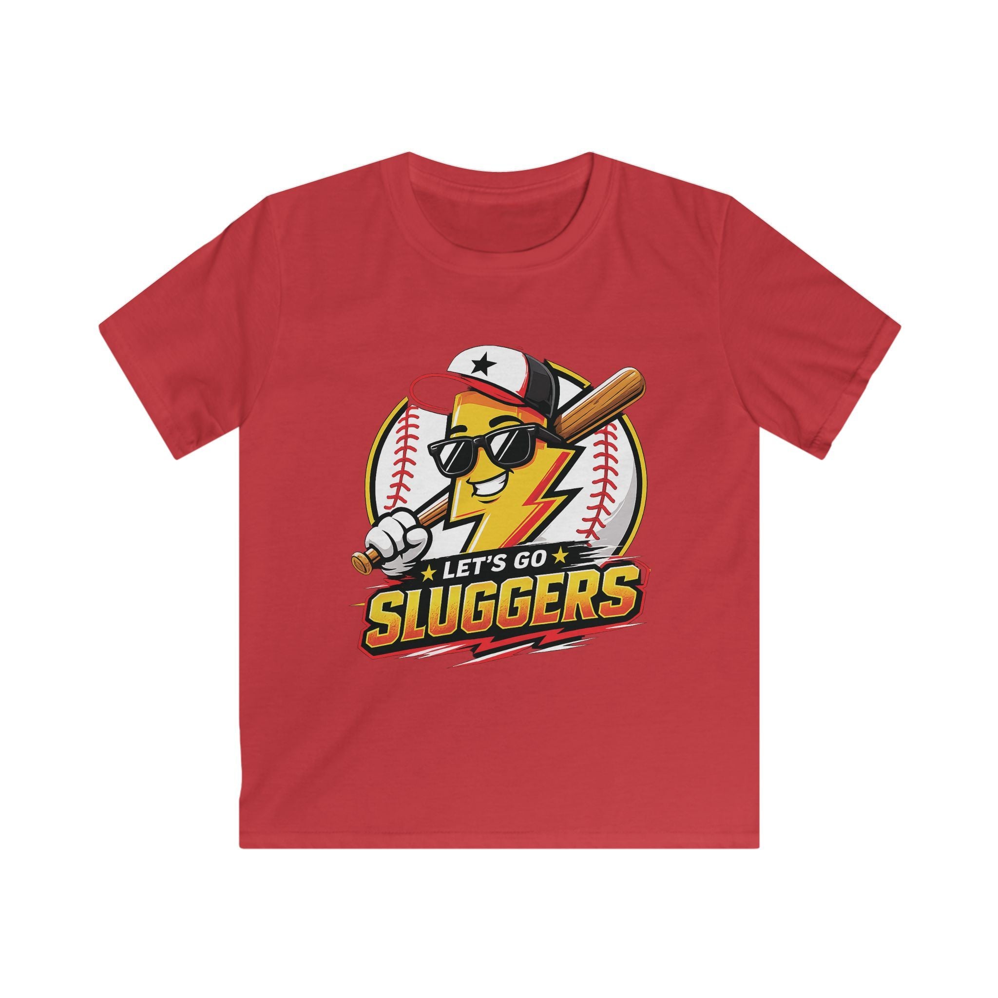 Boys and Girls 'Let's Go Sluggers' Baseball T‑Shirt