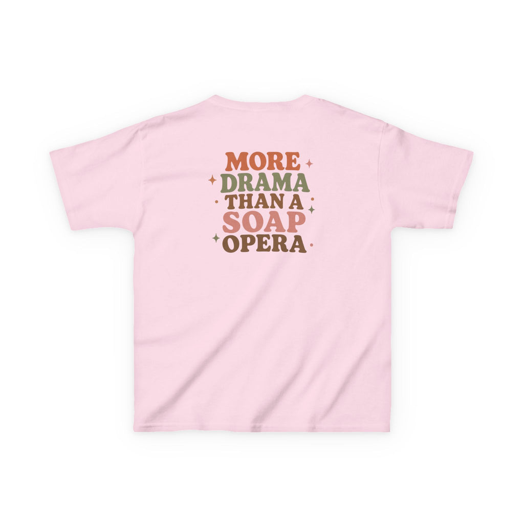More Drama Than a Soap Opera Kids Graphic Tee